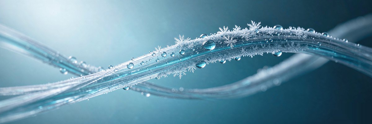 夏凉：纤维表面水珠与冰晶的持续凉感