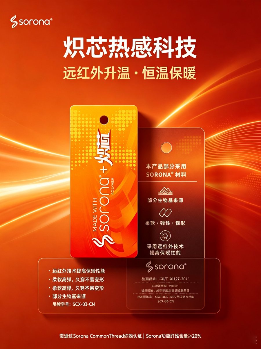 焕芯热感科技官方吊牌实拍