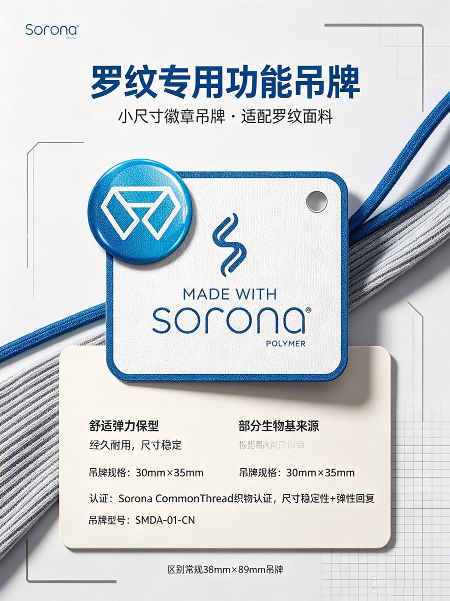 罗纹专用功能吊牌官方吊牌实拍